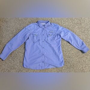 Columbia Women’s Purple Button-Up Shirt